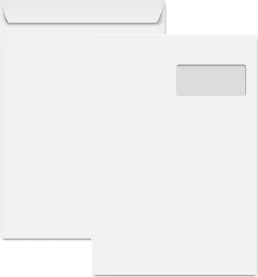 Produktbild von Clairalfa Versandtaschen C4 229 x 324 mm weiß