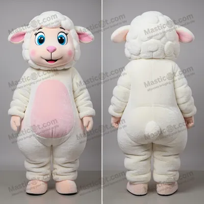 Produktbild von Ivory MASTICOT Samtiges Schaf-Maskottchen