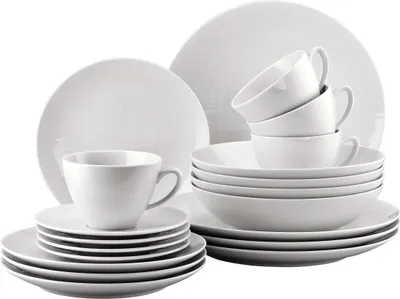 Produktbild von Rosenthal Set 20-tlg./Kombitasse Mesh Weiss 11770-800001-28519