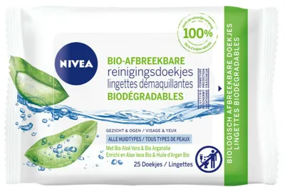 Obrázek produktu pro Čisticí ubrousky Nivea s aloe vera (25 ks)