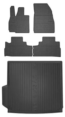 Immagine prodotto di Tappetini gomma SolidPRO + baule DryZone per Omoda 9 2025- 5 pezzi
