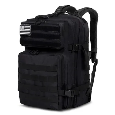 Produktbild von Militär rucksack 45L Taktischer Rucksack Wasserdicht, Survival Tactical backpack Für Wandern, Jagd, Trekking und andere Outdoor aktivitäte(Schwarz)