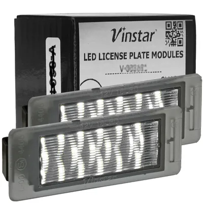 Produktbild von Vinstar LED Kennzeichenbeleuchtung kompatibel mit CHEVROLET Cruze Trax Equinox Impala Corvette