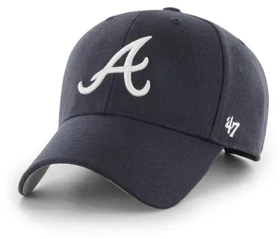 Zdjęcie produktu dla 47 Brand Relaxed Fit Cap - MLB Atlanta Braves navy