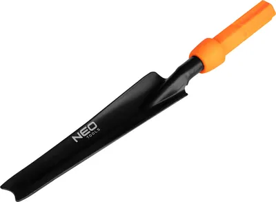 Produktbild von NEO TOOLS Schmale Pflanzkelle für NEO Click System - Kompakte Gartenkelle aus robustem Kohlenstoffstahl