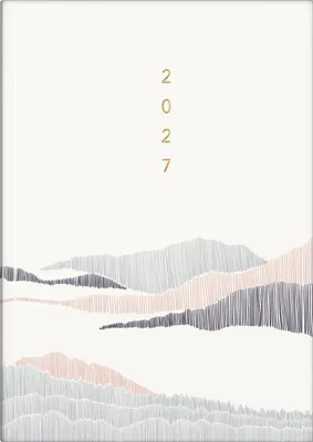 Produktbild von rido/idé 7028507047 Buchkalender Premium Young Line 2027 "Simple" A5, Papier