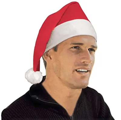 Produktbild von Nikolausmütze mit Bommel Weihnachtsmütze Weihnachtsmarkt Weihnachtsmann Advent