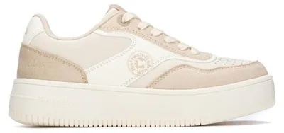 Image de REFRESH - Baskets de sport pour femmes, couleur beige - Chaussures confortables et polyvalentes - Cas
