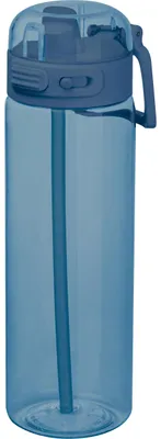 Produktbild von Trinkflasche aus PET / Fassungsvermögen 820 ml / Farbe: dunkelblau
