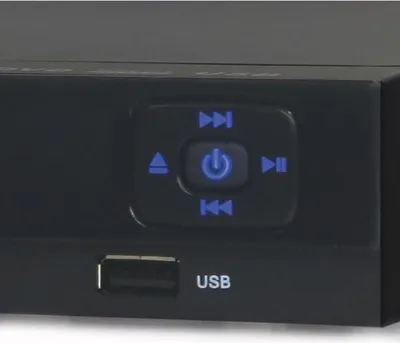 Immagine prodotto di Lettore DVD, CGV AX 204, upscaling 1080P, telecomando con tasti grandi, riproduzione multimediale, HDMI, Scart
