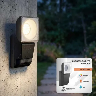 Produktbild von LEDVANCE LED Fluter, Leuchte für Außenanwendungen, Kaltweiß, 87,0 mm x 58,0 mm x 187,0 mm, ENDURA PRO FLOOD