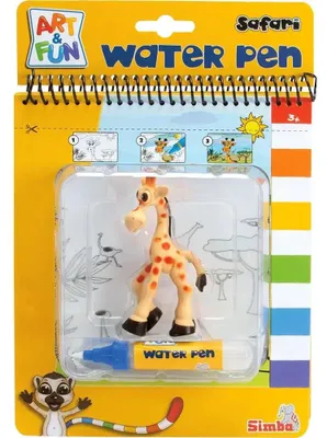 Produktbild von A&F Water Pen Safari Malbuch