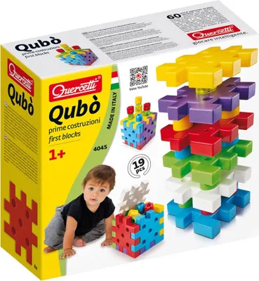 Produktbild von Quercetti Mein First Würfel 19 Stücke Golden Golden One Size