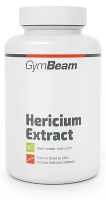Produktbild von GymBeam - Hericium (Löwenmähne), 90 Kapseln