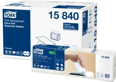 Immagine prodotto di tork15840 Tovaglioli dispenser TORK Xpressnap, 213 x 330 mm, bianco