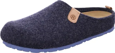 Produktbild von Rohde Herren Pantoffeln Hausschuhe Softfilz Napoli-H 6900, Größe:40 EU, Farbe:Blau