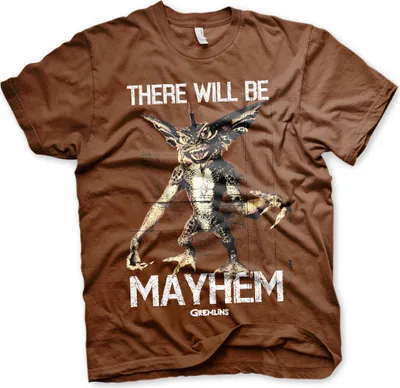 Produktbild von There Will Be Mayhem T-Shirt - Medium - Brown