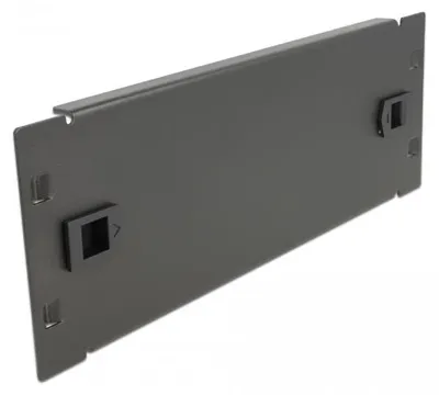 Obrázok produktu pre DELOCK 10" Netzwerkschrank Blindabdeckung 2 HE schwarz