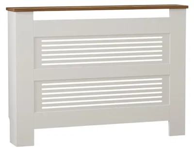 Immagine prodotto di Armadio radiatore in legno "Termora" 112 x 19 x 82 cm - Noce