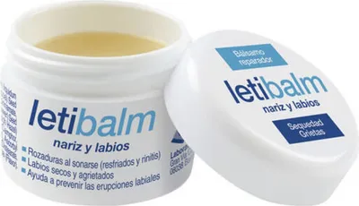 Obrázek produktu pro LETI balzám na nos a rty - Intenzivní péče o nos a rty pro velmi suchou nebo drsnou pokožku, 10 ml krému