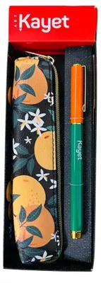 Produktbild von Kayet Federmäppchen und Kugelschreiber Set