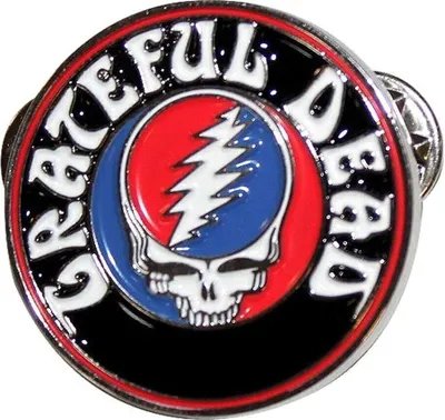 Produktbild von The Grateful Dead Steal Your Face Logo Badge 30 mm