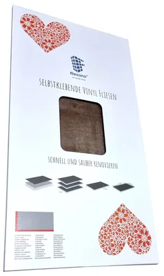 Produktbild von 3 Stk. OLD RUST Fliesana - Wasserdichte Klebefliesen für Bad & Küche - Modernes Design - Rosteffekt – Küchenrückwand Fliesen überkleben