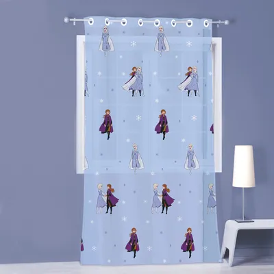 Produktbild von Gardine Vorhang Fertiggardine Frozen 2 Elsa Anna 140 x 240 cm