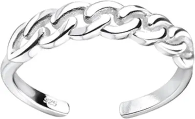 Produktbild von Zehenring geflochten: Zehring Silber 925