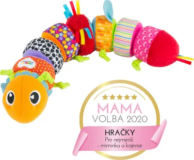 Obrázok produktu pre Lamaze Caterpillar, 0,5 rok / roky, Zvukové efekty, Plyš, Viacfarebný