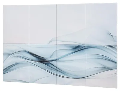 Immagine prodotto di SucceBuy, confezione da 8 pannelli acustici, dimensioni 1200x800x10 mm, pannelli fonoassorbenti per pareti con retro autoadesivo, ideali per la casa, l'ufficio, lo studio, la sala giochi, il teatro, con motivo in seta