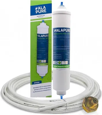 Image de LG 3219JA3001Y Kit de filtration d'eau 5231JA2010C | Filtre avec tuyau et mamelon de robinet de Alapure KF030 Set