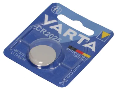 Produktbild von 10x Varta Knopfzelle CR2025 Batterie 3V Lithium Coin Retail