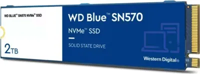 Produktbild von WD Blue SN570 2 TB, SSD, (PCIe 3.0 x4, NVMe, M.2 2280)