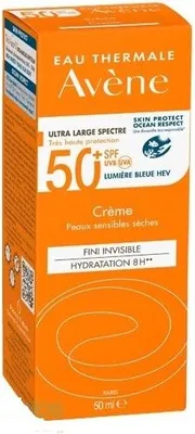 Zdjęcie produktu dla Avene, Bardzo wysoka ochrona przeciwsłoneczna Krem SPF 50+, 50 ml