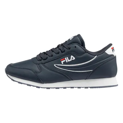 Produktbild von FILA Herren Sneaker - Orbit Low, Retro Laufschuh, Turnschuh, Low-Cut, Kunstleder Blau/Weiß EUR 43