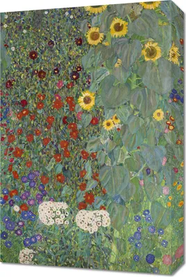 Obrázok produktu pre Obraz Farm Garden, Gustav Klimt Vintage, 40 x 60 cm, do obývacej izby