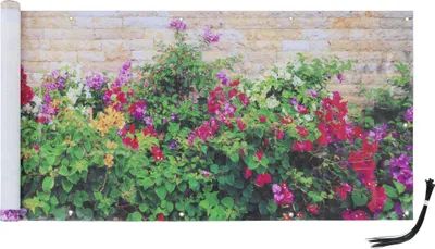 Produktbild von Balkonsichtschutz, Blumen, 5 m x 35 cm