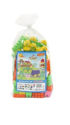 Produktbild von WADER-POLESIE Klocki Budowniczy 92 el.w woreczku