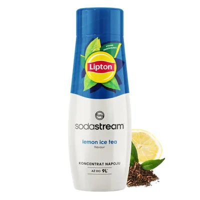 Obrázek produktu pro SodaStream Lipton Ice Tea Citronový - Koncentrát sirupu 440 ml na 9 l nápoje