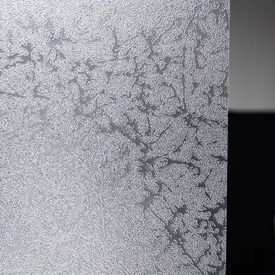Produktbild von Dekorfolie statische Fensterfolie Glasdekorfolie ICE gefrostet 0.45 x 20 Meter
