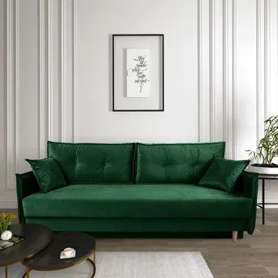 Produktbild von Sofa Designersofa SONDRE 3-Sitzer mit Schlaffunktion in div. Farbvarianten