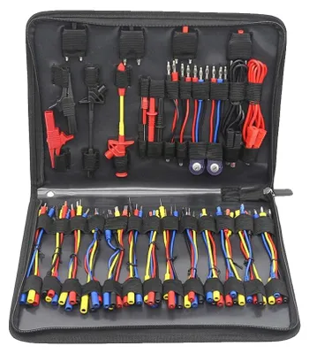 Productafbeelding van Multimeter testleiding set, 70 onderdelen, voor auto- en elektronische toepassingen, 70 stuks