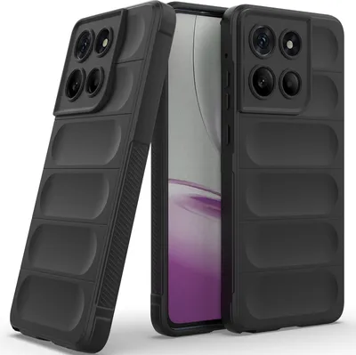 Immagine prodotto di Custodia per Motorola Edge 60 Stylus Custodia protettiva in silicone TPU morbido antiurto nero