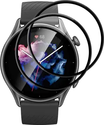 Obrázek produktu pro 2X 3D ochranné sklo pro Amazfit GTR 3 Full Screen Curved screen protector