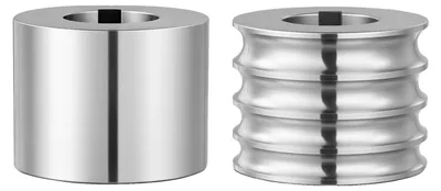 Immagine prodotto di Ricambi VEVOR per laminatrice di gioielli: 1 rullo a semicerchio, 1 rullo piatto, 4 dimensioni, accessori per strumenti di creazione di gioielli fai-da-te, acciaio legato di alta qualità, per la laminazione di metalli duttili come oro, argento e rame