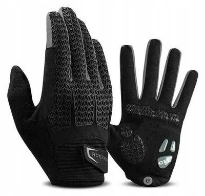 Produktbild von ROCKBROS S169-1BGR Winter Fahrradhandschuhe Grau L