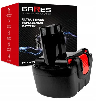 Obrázek produktu pro GARES Akumulátor Baterie pro Bosch PSR12 2607335675 2607335463 | 12 V 3Ah | Zesílená série High-Performance | Vysoký výkon | Gares