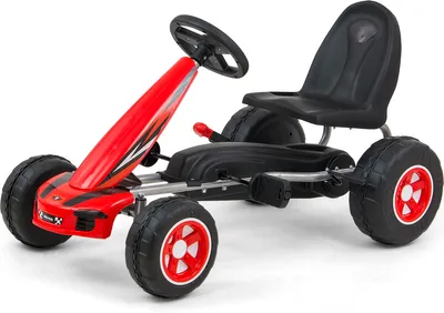 Produktbild von Milly Mally Pedal-Gokart Viper Rot
