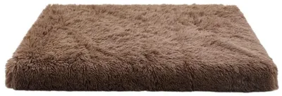 Image de Coussin pour chien, moelleux et lavable, dimensions L 75 x P 50 x H 7 cm, couleur kaki